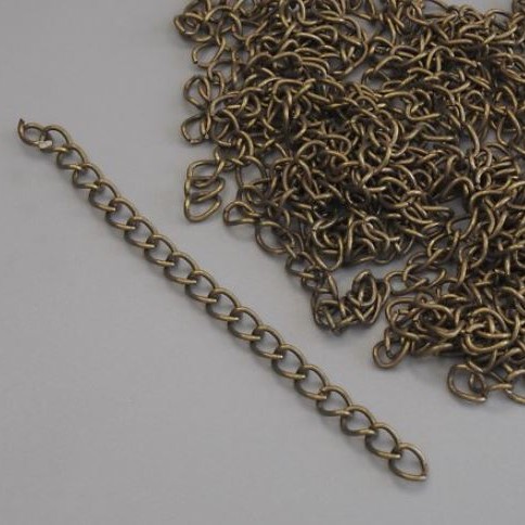 Furnitură suplimentară – lanț de prelungire de 5 cm, culoare bronz, finisaj (29 g ±)
