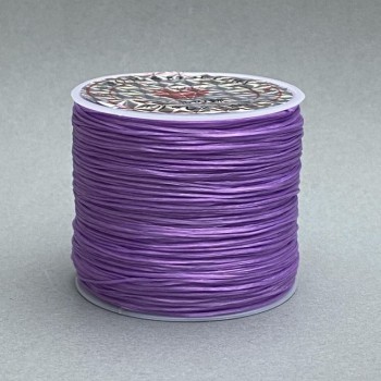Elastică pentru hobby, bobină, culoare mov deschisă, lungime 30 m +