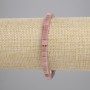 Brățară din rodonit – cuburi de 4,5×4,5 mm, lungime 18 cm, elastică