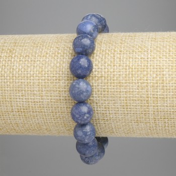 Brățară din coral buretos – mărgele lucioase, diametru 10,5 mm, lungime 18 cm, elastică