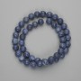 Mărgele din coral poros – bile netede de 8 mm, +/- lungime 38 cm, pe fir
