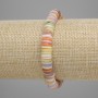 Brățară din scoică Skafarka rondel, diametrul 8×1,5–2 mm, lungime 18 cm, elastică