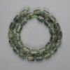 Reducere! Mărgele de prehnit cilindru 10–11×9 mm, mărgele 3 mm, lungime 40 cm