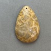 Pandantiv din coral fosil 45×29 mm+