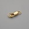 Preț per 1 bucată închizătoare carabină, diametrul 10×4 mm ± culoarea metalului aurie