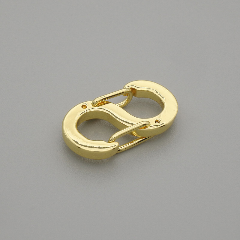 Închizător de bijuterii, 16×8,5 mm, metal auriu