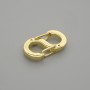 Închizător de bijuterii, 16×8,5 mm, metal auriu