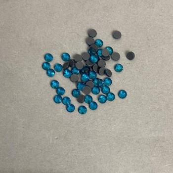 Strasuri albastre pentru fixare la rece, diametrul 4 mm, ambalaj 35 g (±)