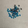 Strasuri albastre pentru fixare la rece, diametrul 4 mm, ambalaj 35 g (±)
