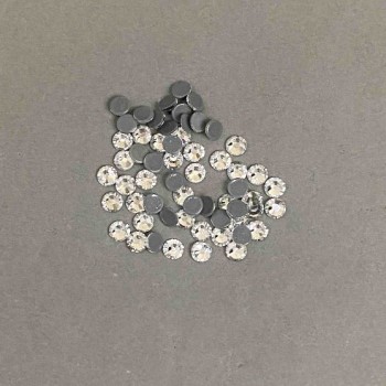 Strasuri albe cu fixare la rece, diametrul 5 mm, ambalaj 290 g (±)