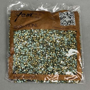 Strasuri albastre, diametru 4 mm ±, ambalaj 75 g (±)