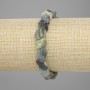 Brățară din turmalin, piatră brută, 9-11×6-11 mm ±, lungime 18 cm ±, elastică