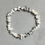 Brățară din adular granule 7-8×2-4 mm, lungime 18 cm ±, pe elastic