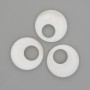 Pandantiv gogoașă (formă de inel), sidef natural, diametru 20×4 mm ±, diametrul găurii 8 mm ±