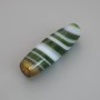 Preț pentru 1 bucată – mărgea-inserție din agat natural, 34–36 mm lungime, 5×10–11 mm grosime (asortiment de dimensiuni)