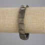 Brățară din pyrit granulat, zale fațetate, diametrul 11×11 mm, lungime 18 cm, pe elastic