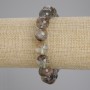 Brățară din piatră naturală – agat mușchi, mărgele netede, diametru 12,5 mm, lungime 18 cm, pe elastic