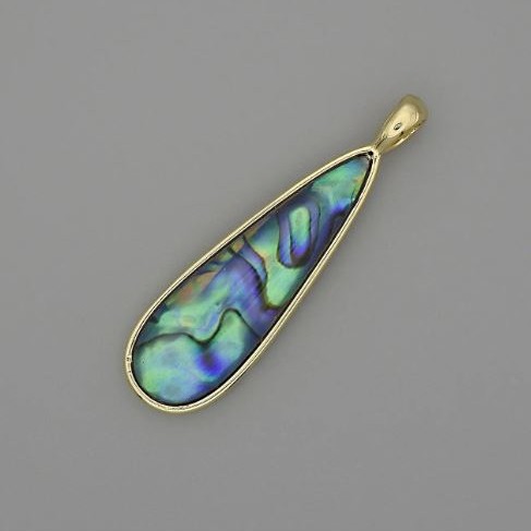 Pandantiv «Halit Picătură» 40×11 mm ± metal auriu