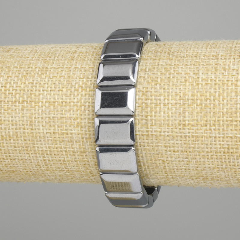 Brățară terahertz, zale 14×10 mm, lungime 18 cm ±, elastică