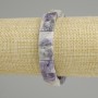 Brățară din charoit, tăiată în pătrate, diametru 11-11, 5×11-11, 5 mm ±, lungime 18 cm (elastic)