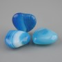 Bază pentru pandantiv inimă agat 20x20mm+- cu gaură