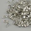 Prindere argintie pentru pandantiv, diametru 2,5 mm, lungime 7 mm, ambalaj 17 g