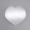 Suvenir Inimă din selenit 70x55x27 mm +/- (dimensiuni asortate) (la 100 g)
