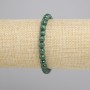 Brățară Malachit bilă netedă, diametru 6mm+-, lungime 18cm+- stretch
