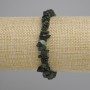 Brățară jadit fragmente, diametru 7-9×2-4 mm, lungime 18 cm, elastică
