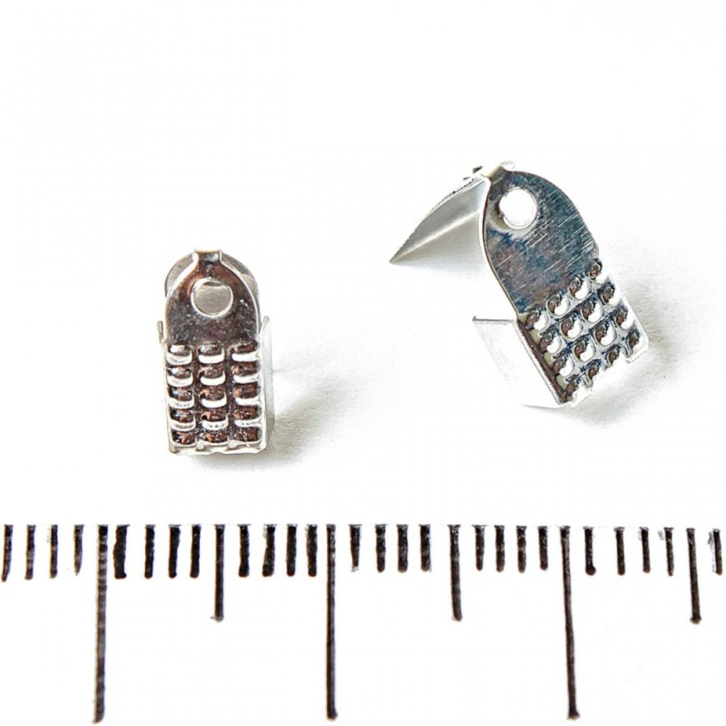 Crimpuri pentru șnururi, set de 70 bucăți, 4×7×10 mm, ±10 g