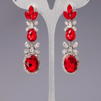 Cercei cu cristale «Miledi»