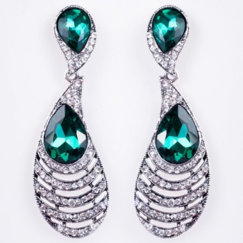 Cercei cu cristale „lustre” „șandeliere” „Pene”