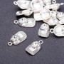Pandantiv din furnitură «Șapcă», diametrul 10 mm, lungimea 19 mm, gaură Ø 3 mm, ambalaj 20 g ± 15 buc.