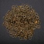 Inel de legătură pentru accesorii, diametrul 6,5 mm, pachet 30 g, culoare bronz