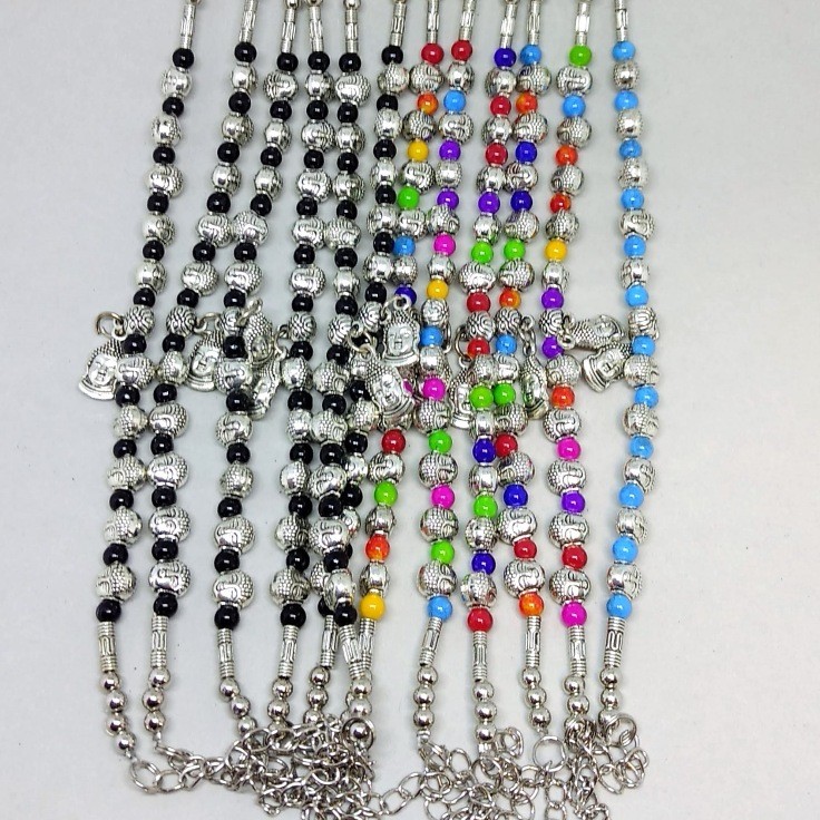 Brățară «Starea Buddha» ambalaj de 12 bucăți, lungime 17–22 cm