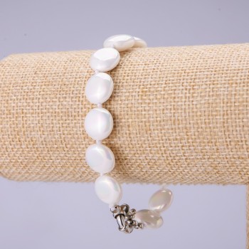 Brățară Mallorca monedă, diametrul 12 mm, lungimea 20 cm