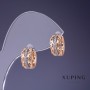 Cercei Xuping 13x7 mm cu placare cu aur 18K