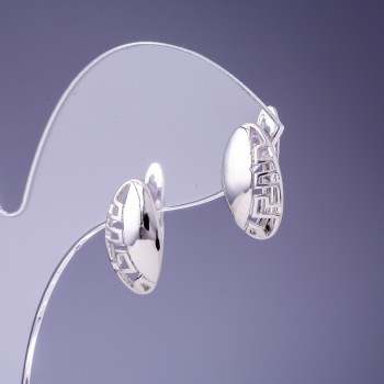 Cercei Xuping rodiu 16x8mm