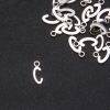 Pandantiv litera "C" 17×7 mm, ambalaj 20 g (+/- 30 buc.)