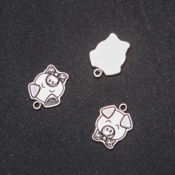 Pandantiv Purceluș 16×20 mm, ambalare 20 g, +9 buc