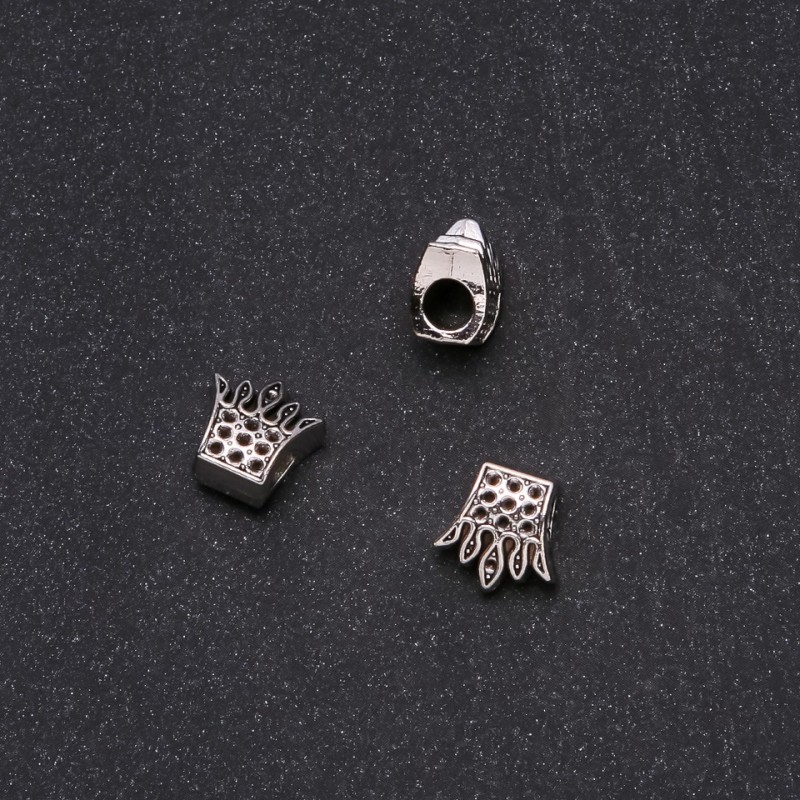 Mărgea Pandora Coroană 12×12 mm, diametrul 4,5 mm, ambalaj 20 g +/- 9 buc