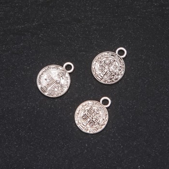 Furnitură pentru pandantiv Sfântul Benedict 27×6 mm, ambalare 20 g, ± 19 buc.