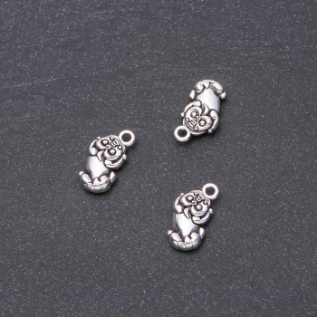 Фурнітура підвіска Чудо-звір 18х10мм фасування 20гр. + - 9шт