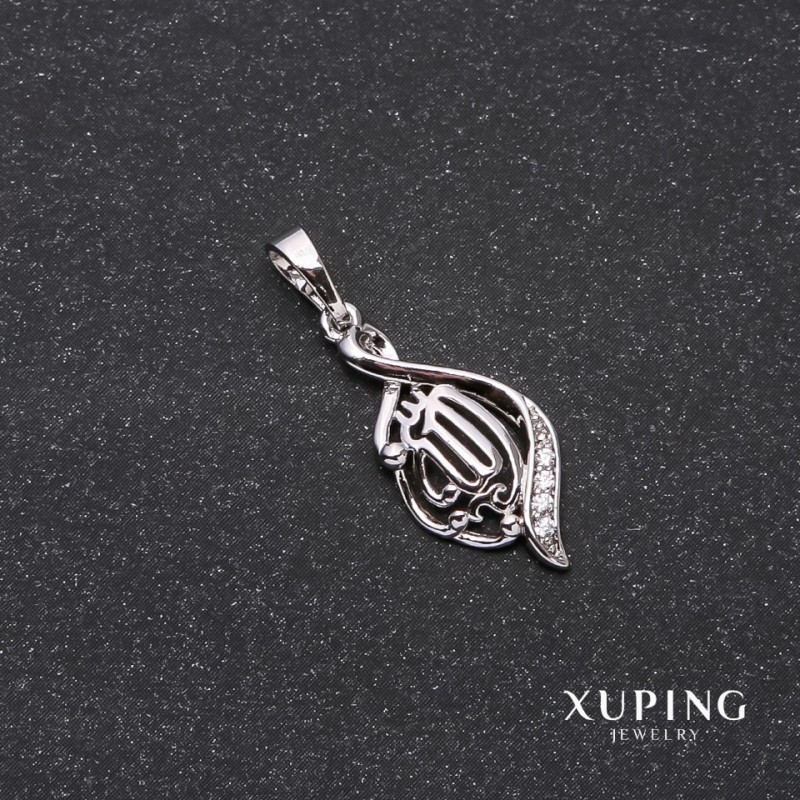 Pandant Xuping Sura 8×22×27 mm rodiu