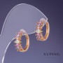 Cercei Xuping 15×5 mm cu placare aur 18K