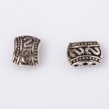 Separatoare de șiruri pentru un singur fir „S”, model, metal, 11×8 mm, greutate aproximativă de 20 g (+/- 14 buc)