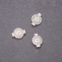 Inserție pentru mărgele 7x10 mm, diametrul 0,8 mm, fațetată, 20 g +/- 37 bucăți