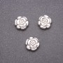 Inserție pentru mărgele d11×5 mm, diametrul interior 4 mm, fațetată, ambalaj 20 g +/- 10 buc