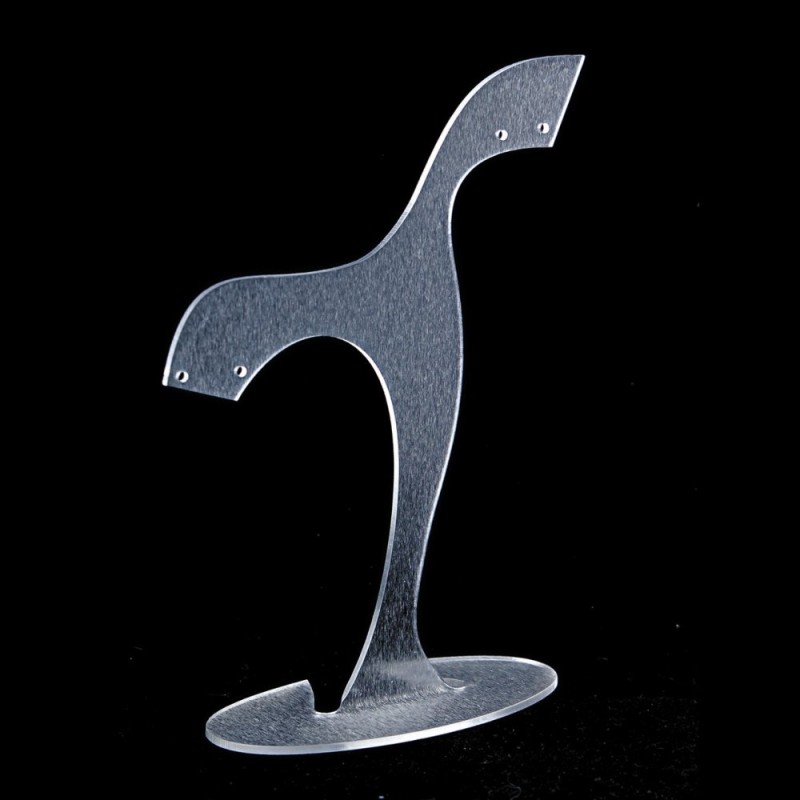 Suport pentru cercei, din plastic mat, înălțime 160 mm, lățime 98 mm, adâncime 43 mm