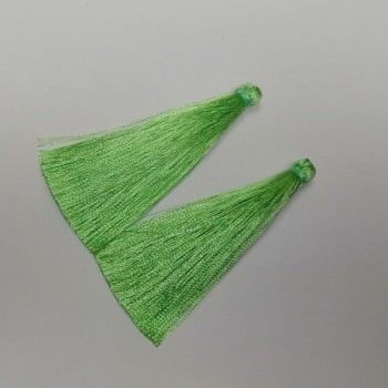 Componentă pentru handmade Pensulă mentă, lungime 7 cm, diametru 7 mm, pereche